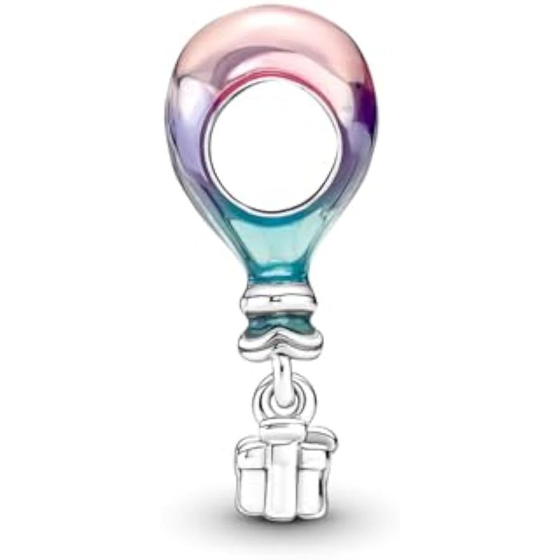 Arabest Pandora Happy Birthday Hot Air Balloon Charm Bracelet Charm Moments Bracelets - Stunning Women's Jewelry - Gift for Women - Made with Sterling Silver & Enamel, With Gift Box - Image 5